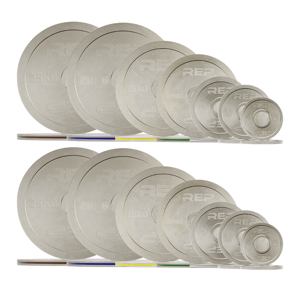 REP Calibrated Steel Plates Set - Gymsportz