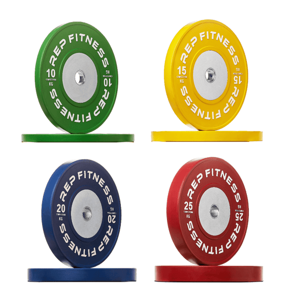 Rep Competition Bumper Plates Set - Gymsportz