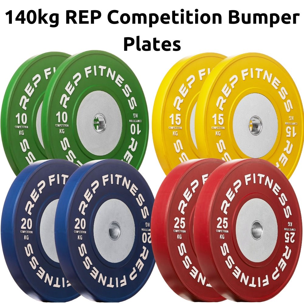 REP Competition Bumper Plates Set - Gymsportz