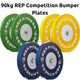 REP Competition Bumper Plates Set - Gymsportz