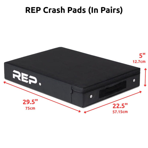 REP Crash Pads (In Pairs) (DP-1000) - Gymsportz