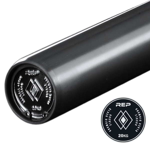 レップフィットネス] ブラックダイアモンドパワーバー REP 20kg ダブル