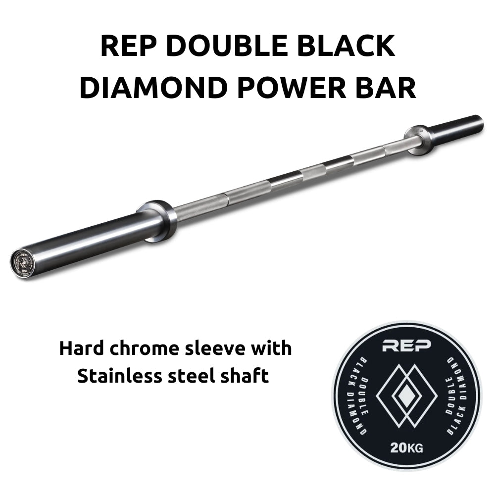 REP Double Black Diamond Power Bar - Gymsportz