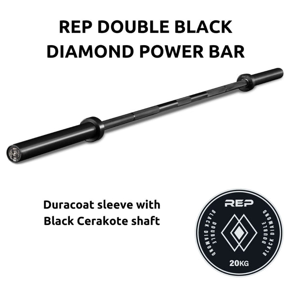 REP Double Black Diamond Power Bar - Gymsportz