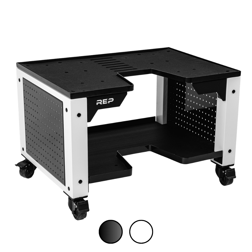 REP Dumbbell Storage Cart (With Hooks) - Gymsportz