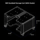 REP Dumbbell Storage Cart (With Hooks) - Gymsportz