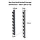REP Gun Rack Barbell Storage (In Pairs) - Gymsportz