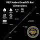 REP Hades Deadlift Bar - Gymsportz