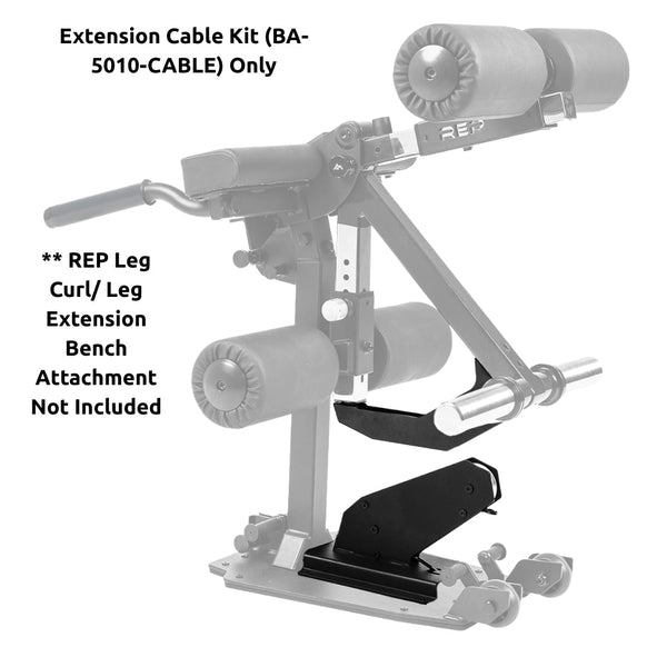 REP Leg Curl / Leg Extension Cable Kit (BA - 5010 - CABLE) - Gymsportz