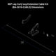 REP Leg Curl / Leg Extension Cable Kit (BA - 5010 - CABLE) - Gymsportz