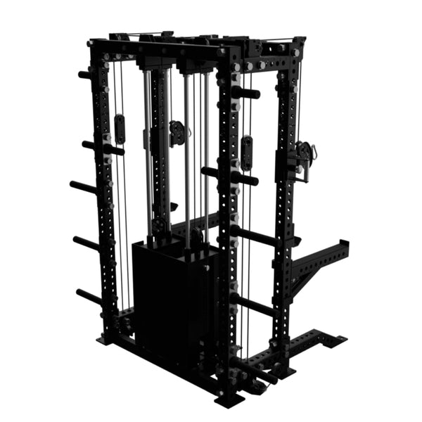 REP PR - 5000 Half Rack with Ares 1.0 - Gymsportz