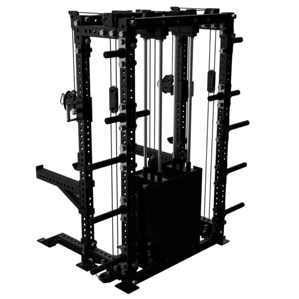 REP PR - 5000 Half Rack with Ares 1.0 - Gymsportz