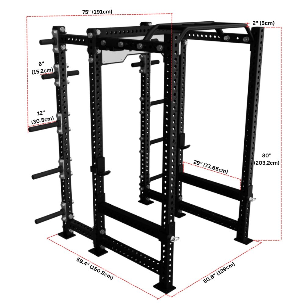 REP PR - 5000 Power Rack - Gymsportz