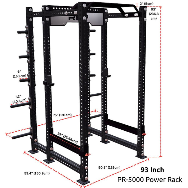 REP PR - 5000 Power Rack - Gymsportz