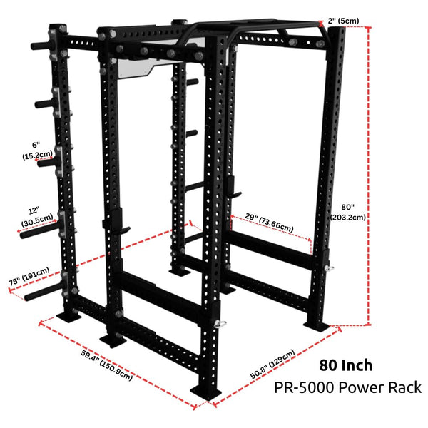 REP PR - 5000 Power Rack - Gymsportz