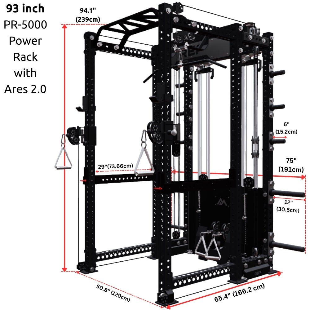 Rep Pr 5000 Rack REP PR-5000 Power Rack with Ares 2.0
