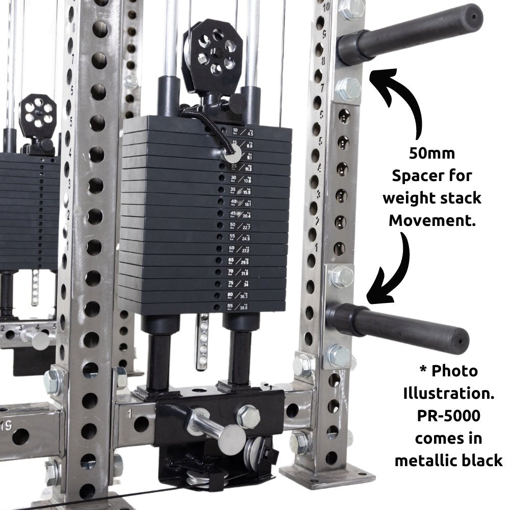 REP PR - 5000 Power Rack with Athena - Gymsportz