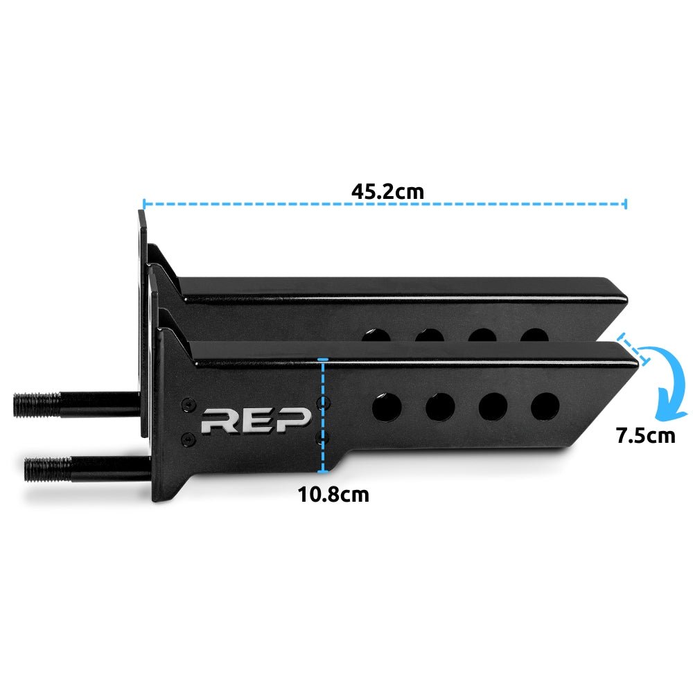 REP PR - 5000 Pull Up Bar Bracket (PR - 5000 - PU - BRACKET) - Gymsportz