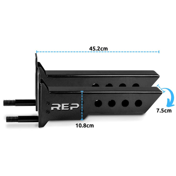 REP PR - 5000 Pull Up Bar Bracket (PR - 5000 - PU - BRACKET) - Gymsportz