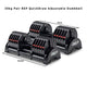 REP QuickDraw Adjustable Dumbbell (In Pairs) - Gymsportz