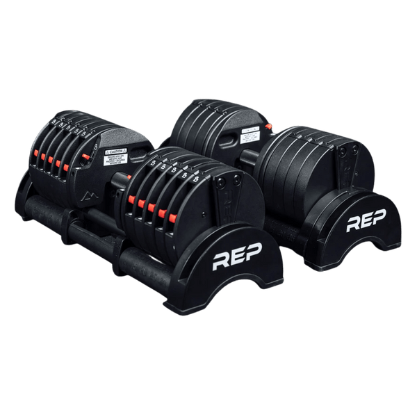 REP QuickDraw Adjustable Dumbbell (In Pairs) - Gymsportz