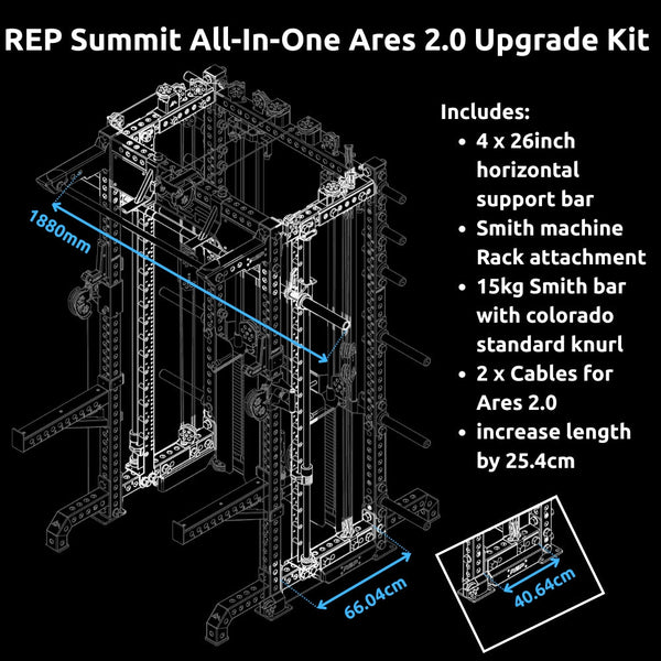 REP Summit All-In-One Ares 2.0 Upgrade Kit - Gymsportz