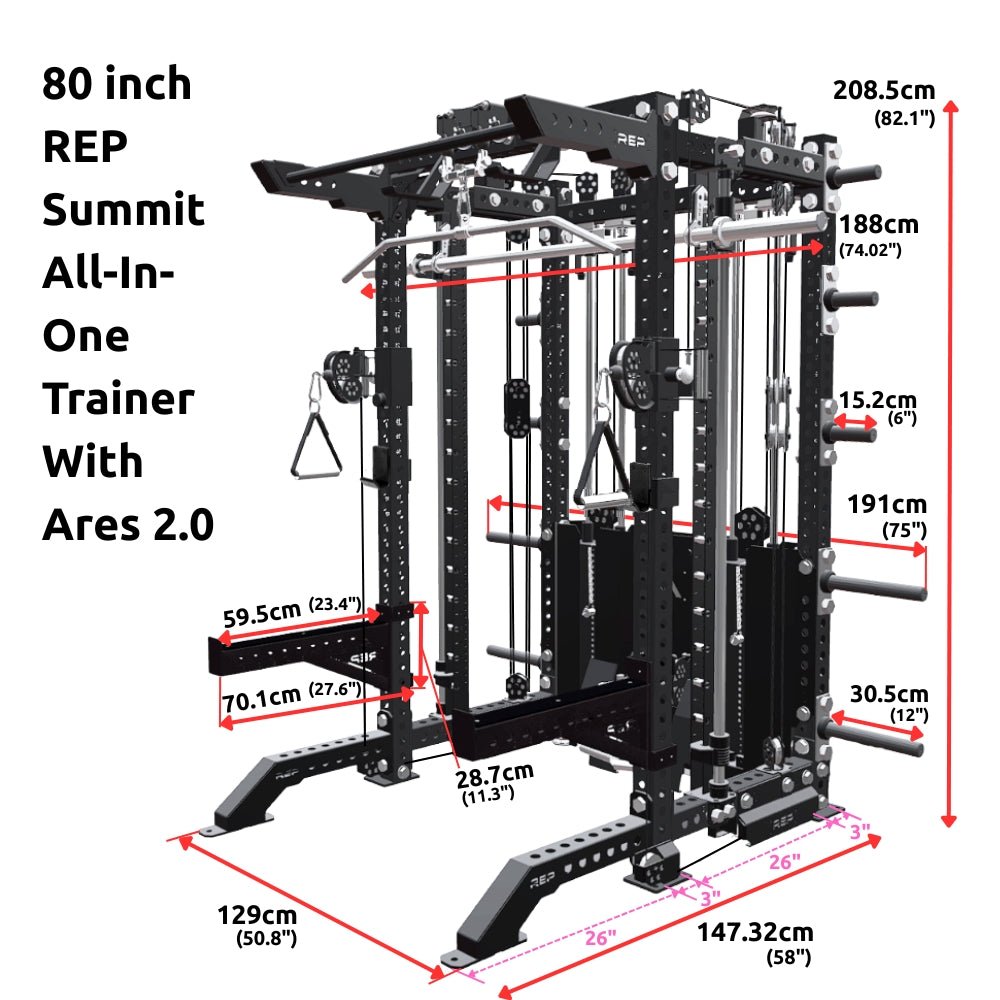 REP Summit All-In-One Trainer with Ares 2.0 - Gymsportz