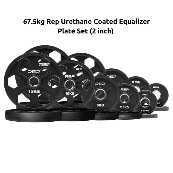 REP Urethane Coated Equalizer Plate Set (2 inch) - Gymsportz