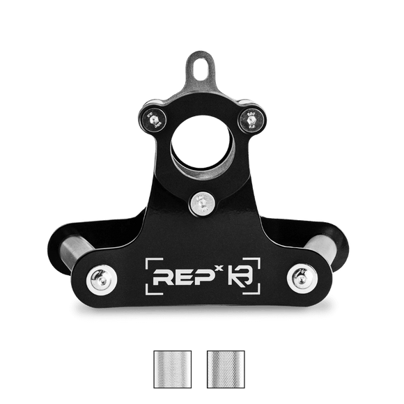 REP x Kleva Built Angled Atlas Close - Grip Cable and Landmine Attachment - Gymsportz