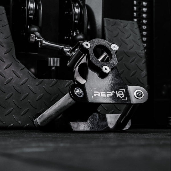 REP x Kleva Built Angled Atlas Close - Grip Cable and Landmine Attachment - Gymsportz