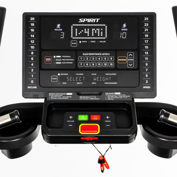 Spirit CTSBS900 Commercial Slat Belt Treadmill - Gymsportz