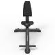 Spirit SP4205 Upright Bench - Gymsportz