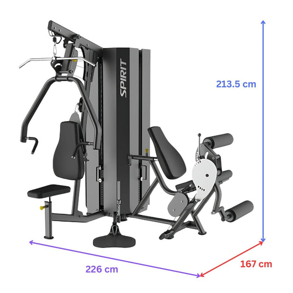 Spirit SP9569 Multi Jungle (2 Stacks) - Gymsportz