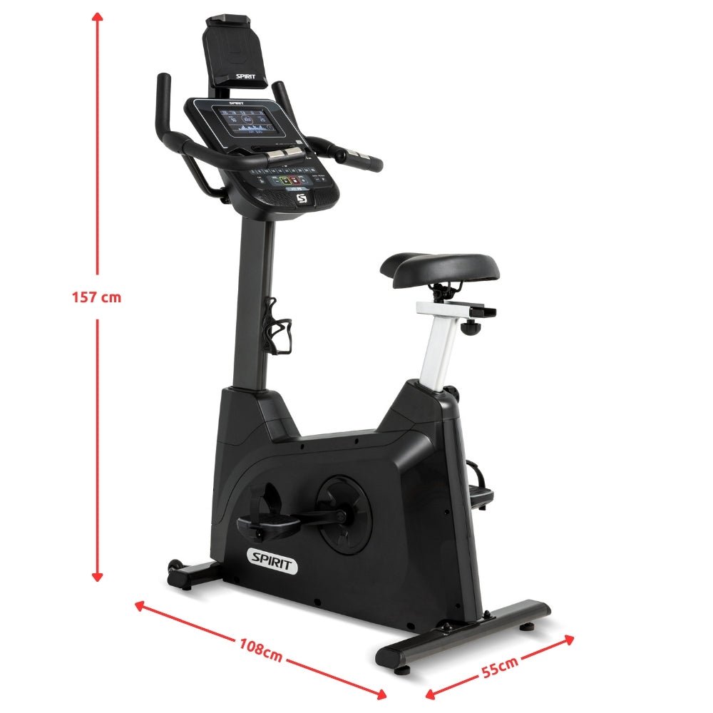 Spirit XBU75 Light Commercial Upright Bike - Gymsportz