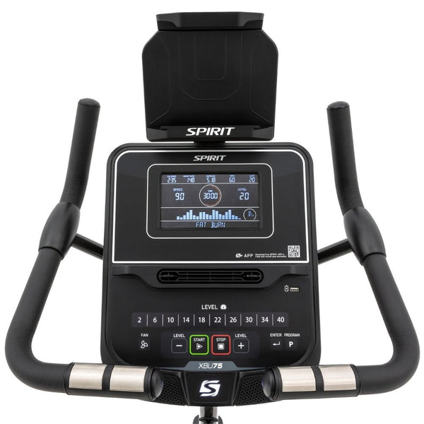 Spirit XBU75 Light Commercial Upright Bike - Gymsportz