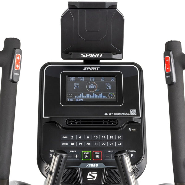 Spirit XE895 Elliptical Trainer - Gymsportz