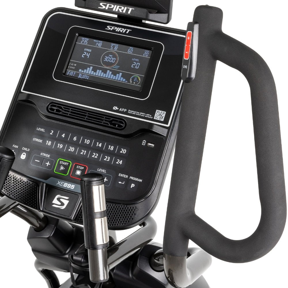 Spirit XE895 Elliptical Trainer - Gymsportz