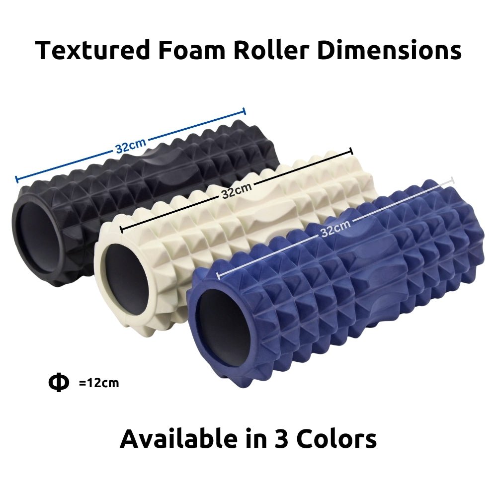 Textured Foam Roller (SP2107MR) - Gymsportz