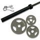 177.5kg Cast Iron Olympic Barbell Kit - Gymsportz