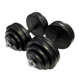 58kg Premium Rubber Dumbbell Set - Gymsportz