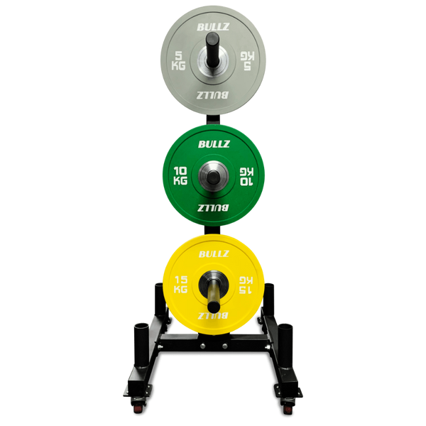 695OLY Olympic Weight Tree with Wheels (2in) - Gymsportz