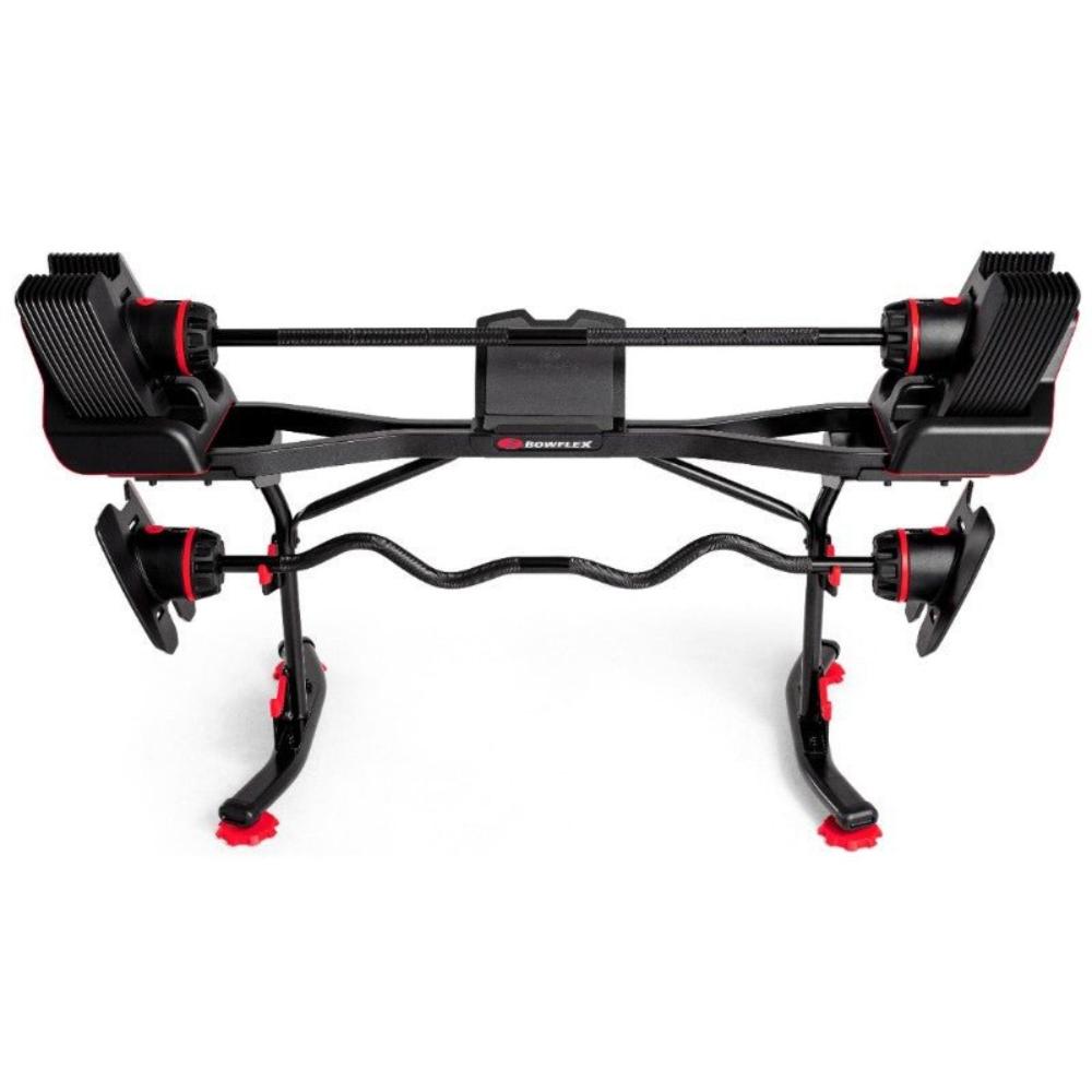 Bowflex Selecttech Barbell Stand with Media Rack - Gymsportz