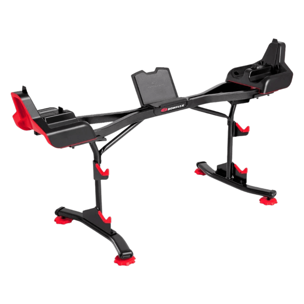 Bowflex Selecttech Barbell Stand with Media Rack - Gymsportz