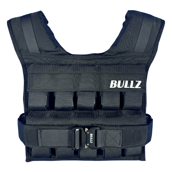 Bullz 20kg Pro Weighted Vest - Gymsportz