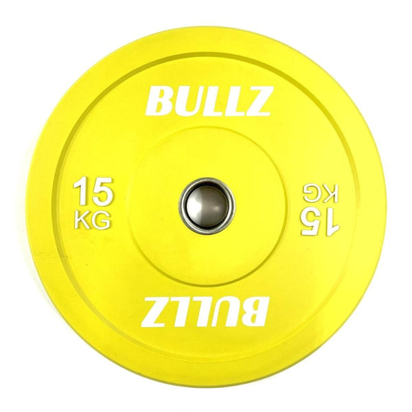 Bullz Colored Bumper Plates (In Pairs) - Gymsportz