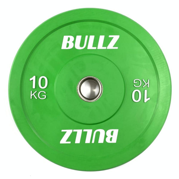 Bullz Colored Bumper Plates (In Pairs) - Gymsportz