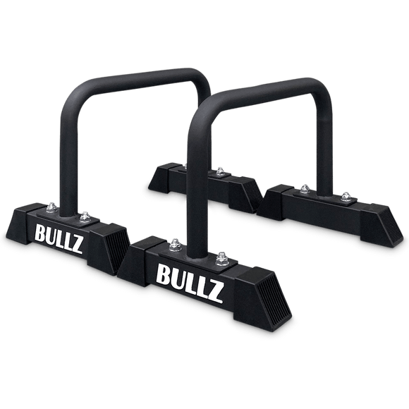 Bullz Heavy Duty Parallettes (In Pairs) - Gymsportz