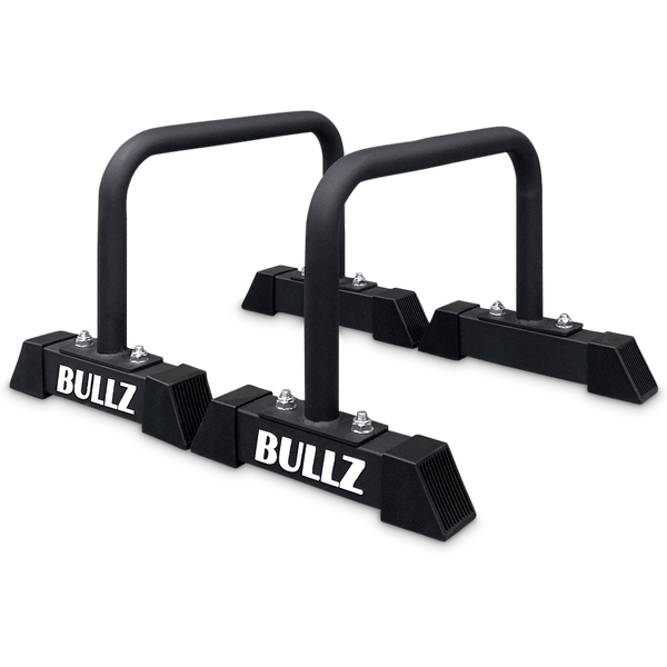 Bullz Heavy Duty Parallettes (In Pairs) - Gymsportz