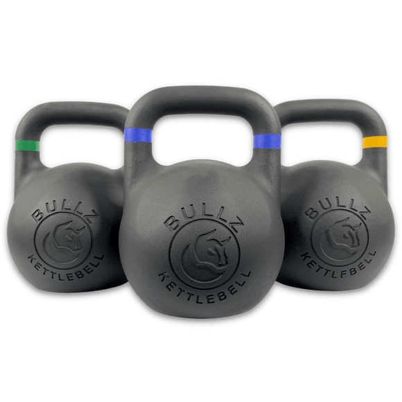 Bullz Powder Coated Competition Kettlebell - Gymsportz