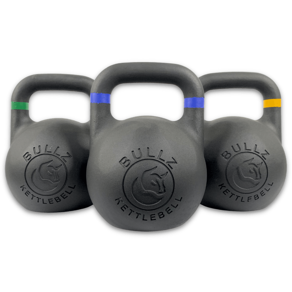 Bullz Powder Coated Competition Kettlebell - Gymsportz